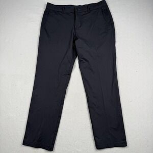 Twillory Pants Mens 33x30 Gray Technical Fabric Tailored Fit Chino Travel Office